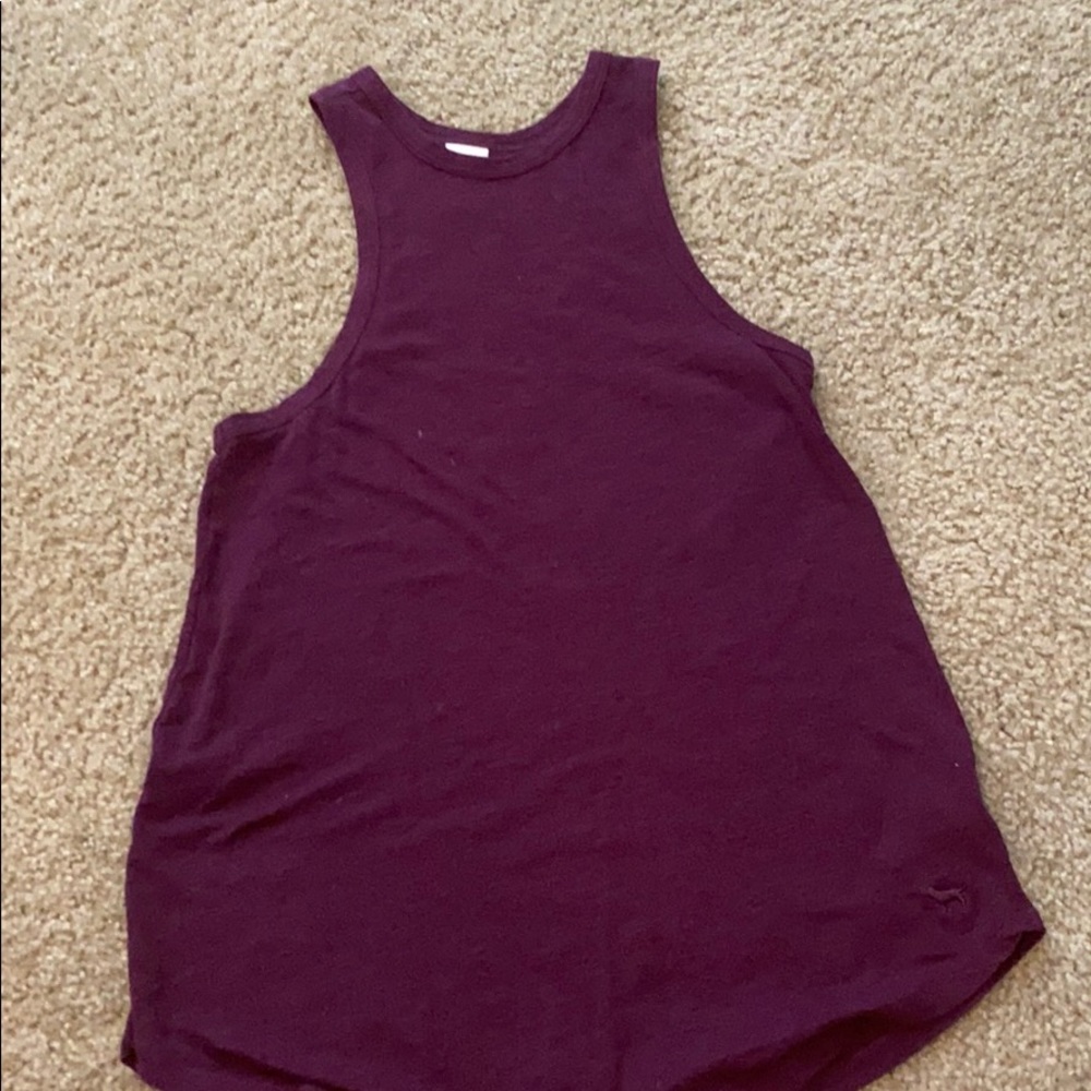 Purple tank top from Pink